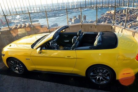 2015 Mustang Assembled on the Empire State Building