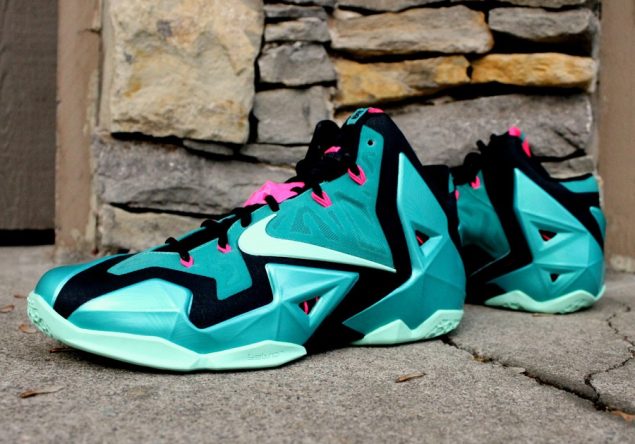 Nike LeBron 11 “South Beach" 近覽細節呈現