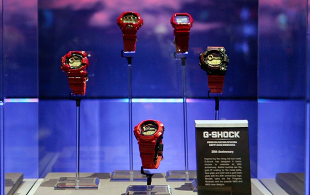 CASIO G-SHOCK三十周年紀念錶款 台灣販售訊息