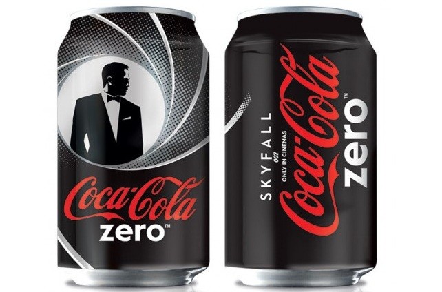可口可樂Zero x 007 “空降危機”完全限定瓶發表