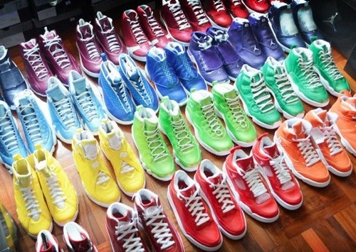 Air Jordan Rainbow Collection 實鞋震撼曝光