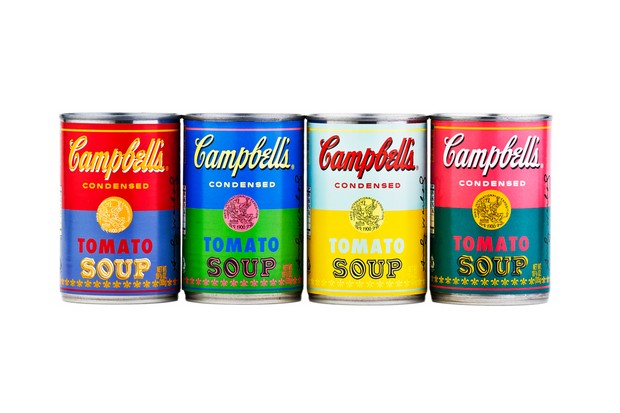 Campbell’s 慶祝普普大師 Andy Warhol 50th周年紀念罐