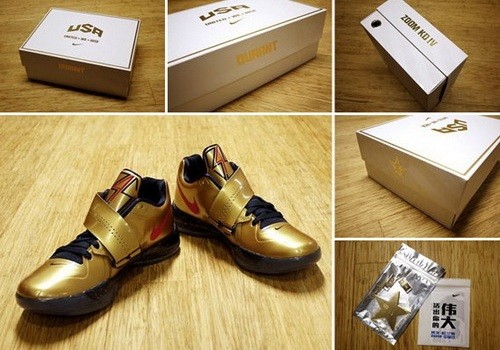 Nike Zoom KD IV Gold  Medal United We Rise別注 外盒首度公開