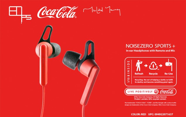 EOps x Coca-Cola x Michael Young “Noisezero Sports+” 聯名耳機