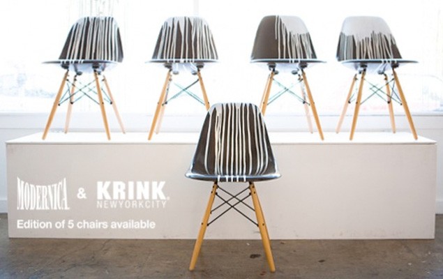 KRINK x Modernica Chair聯名藝術椅子 製作過程短片曝光