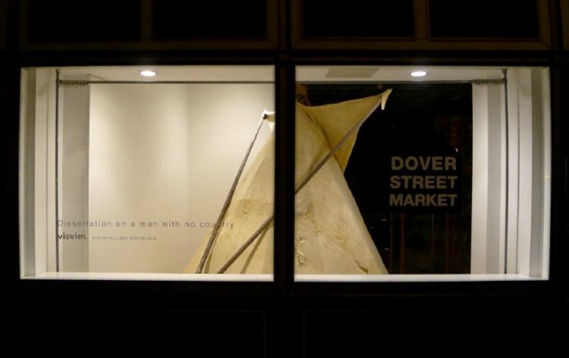 visvim 櫥窗展示 @ Dover Street Market 主腦中村世紀親身打造