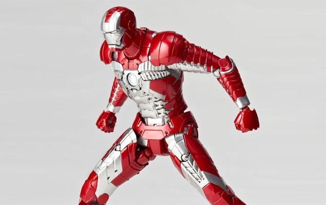 Tokusatsu Revoltech「Iron Man Mark V」 全新模型登場