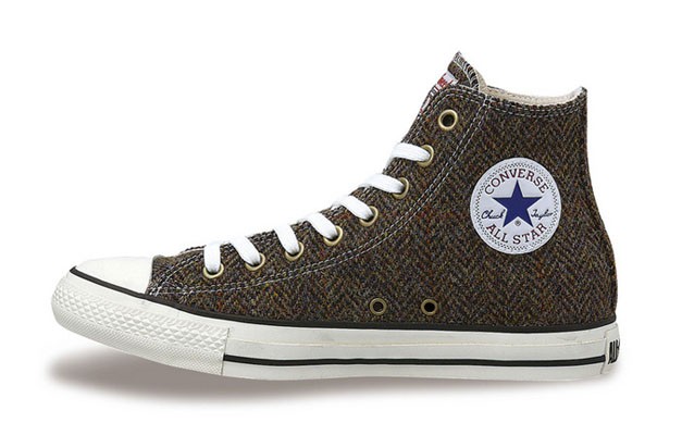 Converse 2012秋/冬 Chuck Taylor All Star Hi Harris Tweed 新作鞋款質感登場