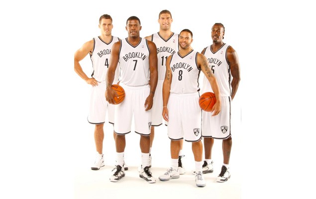 Brooklyn Nets 布魯克林籃網隊 先發五虎新裝亮相