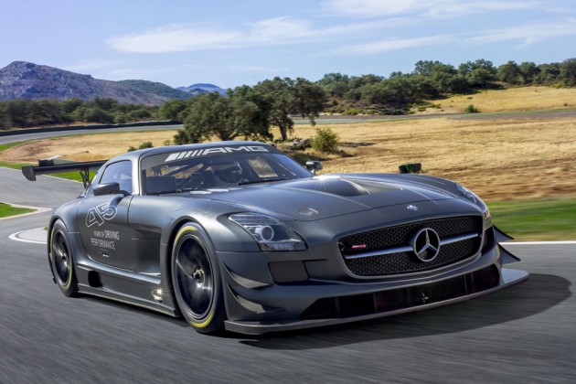 Mercedes-Benz 絕對競速 SLS AMG GT3 45 週年限定車款