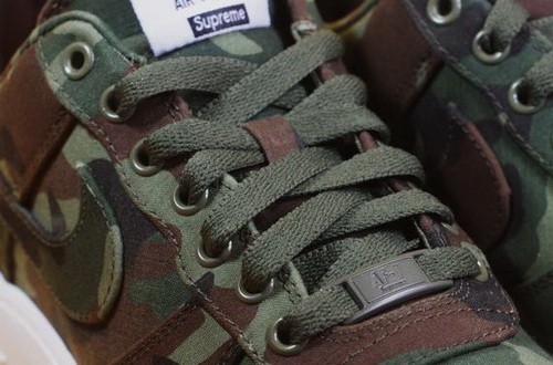 Supreme x Nike Air Force 1 Low Camo 細節驚豔公開