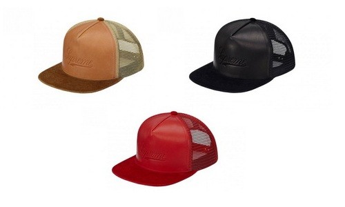 Supreme 2012秋/冬 Leather & Corduroy Tucker Caps 新作發表