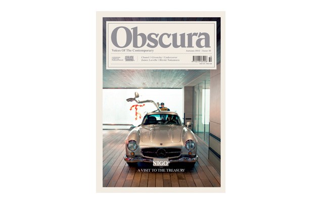 Obscura ISSUE10「NIGO® – A Visit To The Treasury」封面 feat. NIGO古董車款