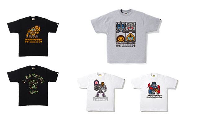 A BATHING APE® x TRANSFORMER 聯乘系列 香港販售訊息