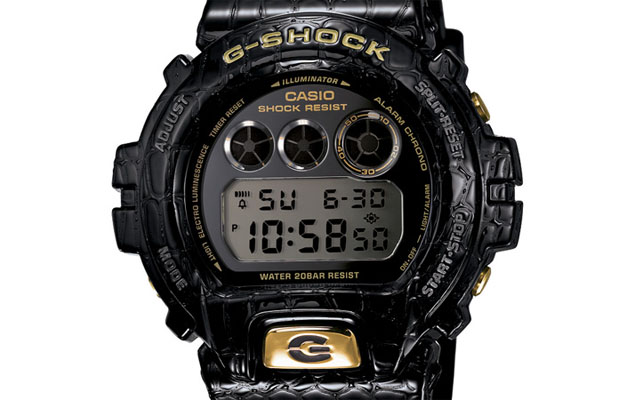 Casio G-Shock DW6900CR 鱷魚皮紋系列錶款