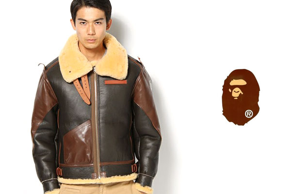 Bape 2012 秋冬 極上 MOUTON B-3 軍事外套