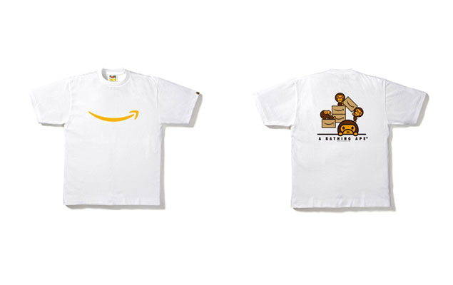 A Bathing Ape x Amazon 2012 “Amazon.co.jp” 聯名限定短Tee