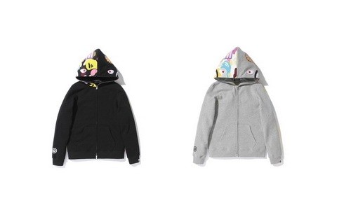 A Bathing Ape 2012秋/冬SHARK ZOOM ABC MULTI FULL ZIP HOODIE 新作發表