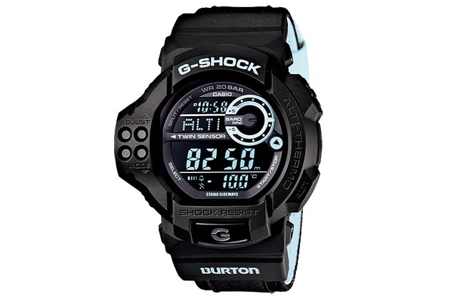 Burton x G-Shock 聯名錶款 GDF-100BTN-1JR 登場