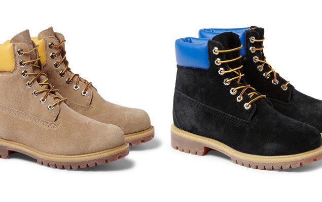 Mark McNairy x Timberland Chunky-Sole Suede Boots靴款