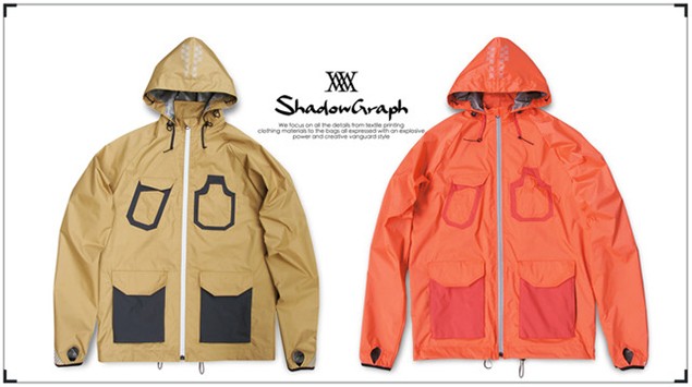 Shadowgraph 2012秋/冬 3M反光條機能性風衣外套 新品發售