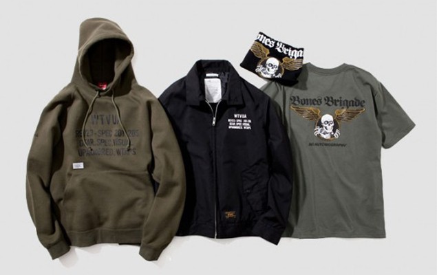 WTAPS x Bones Brigade 滑板主題電影別注系列