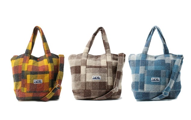 A Bathing Ape 2012秋/冬 “BLOCK CHECK TWEED SHOULDER TOTE” 包款系列細節一覽