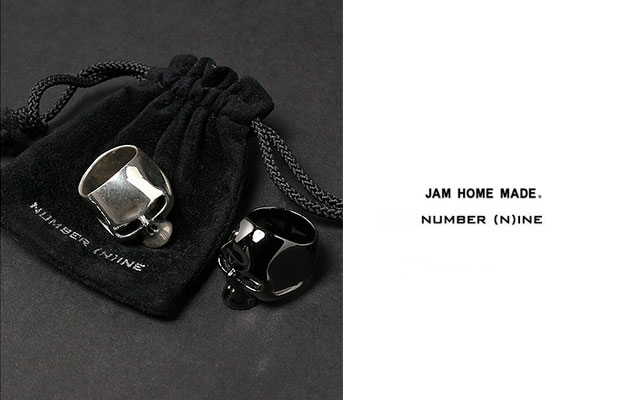 Number (N)ine x Jam Home Made 2012 Skull 骷髏戒子