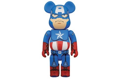 Captain America x Medicom Toy 400% Be@rbrick 新作發表