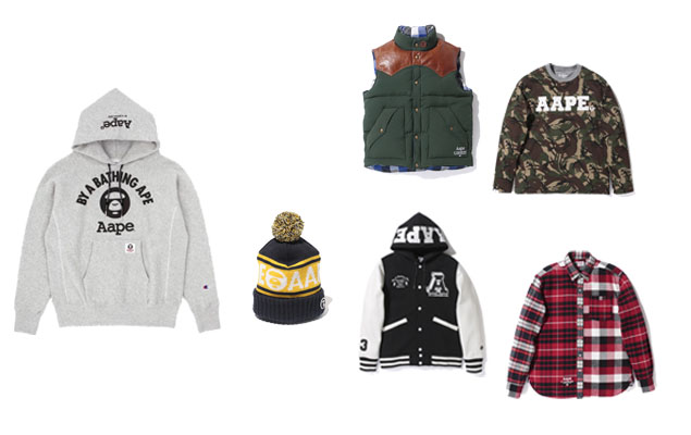 AAPE BY A BATHING APE® x Champion 2012聯乘系列&冬季系列 驚喜登場