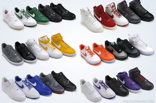 Nike Air Force 1 XXX Holiday Collection 完整公開
