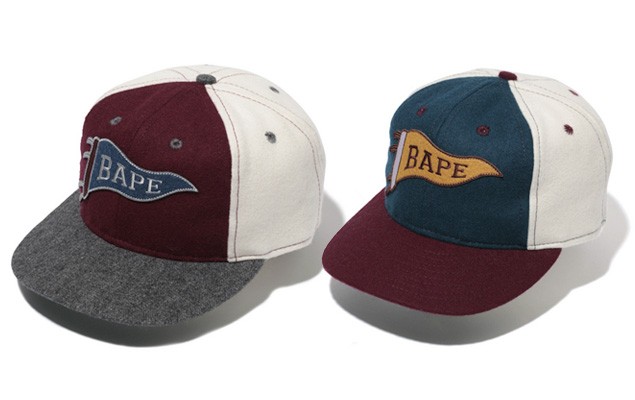 A BATHING APE x Ebbets Field Flannels 「Flag」聯名帽款系列