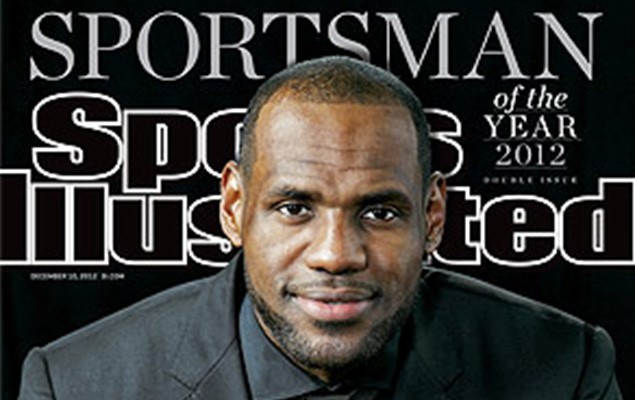 LeBron James獲選運動畫刊 2012年度運動員獎項