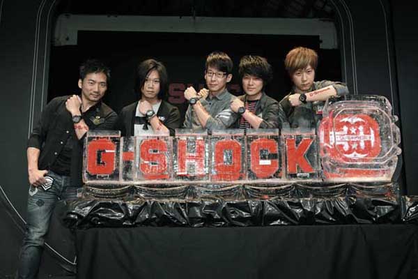 歡慶G-SHOCK 30周年 地球最強天團五月天 強悍代言G-SHOCK
