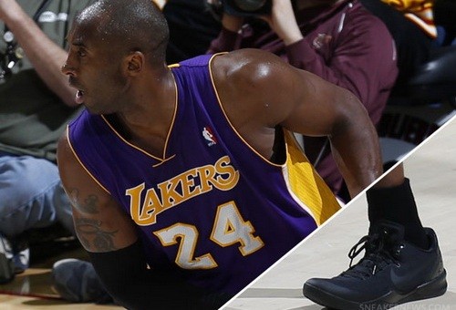 Kobe Bryant 首度著用Nike Kobe 8 Blackout