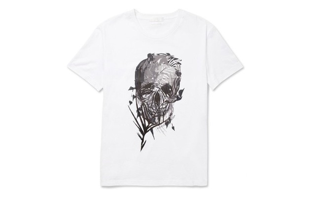 Alexander McQueen「Skull Print」短Tee