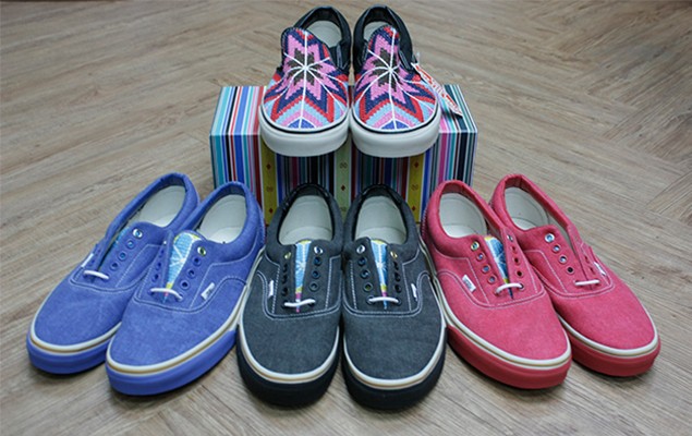OVERDOPE.COM開箱 CLOT x Vans 2012 Holiday Collection民俗風格系列鞋款