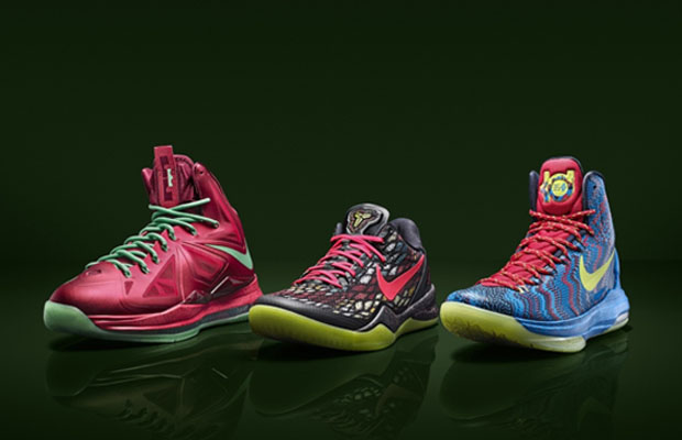 Nike 明星籃球鞋款聖誕節配色 點亮繽紛聖誕 抵台販售訊息