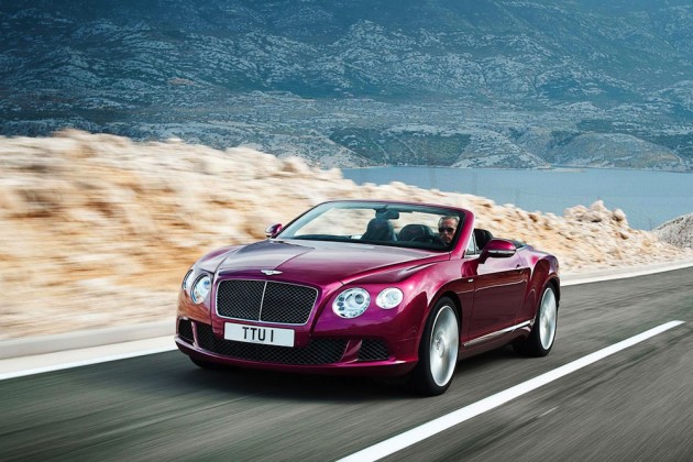 Bentley Continental GT Speed Convertibles 2013 官方照曝光