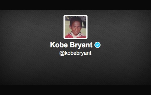 Kobe Bryant 正式開通個人Twitter推特帳號