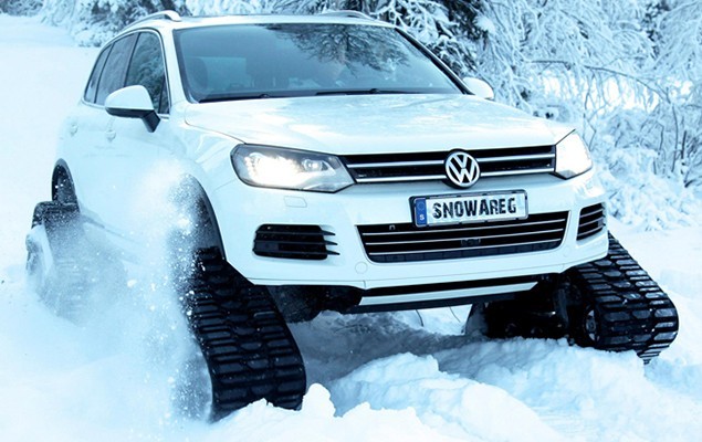 Volkswagen Snowareg 雪地車款曝光