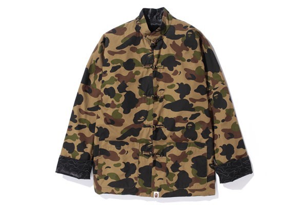 A Bathing Ape 中國限定周年紀念 1ST CAMO迷彩唐裝 發售確認