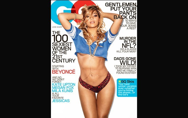 GQ 2013年度2月號「21世紀100名最性感的女人」Beyoncé擔綱封面