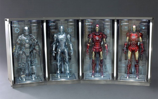 Hot Toys 1/6 Iron Man 2「Hall of Armor」公仔曝光