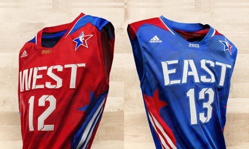 NBA 2013 All Star Game 全明星賽球衣 首度揭曉