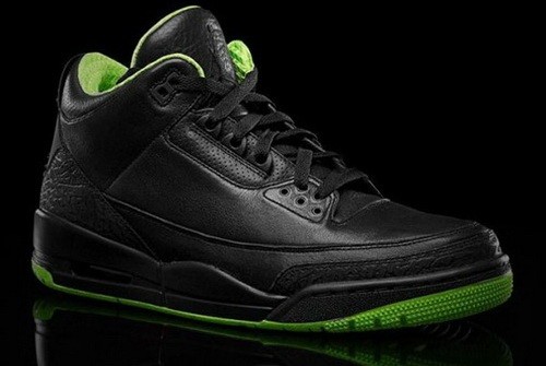 Air Jordan III Black/Neon Green 驚豔揭貌