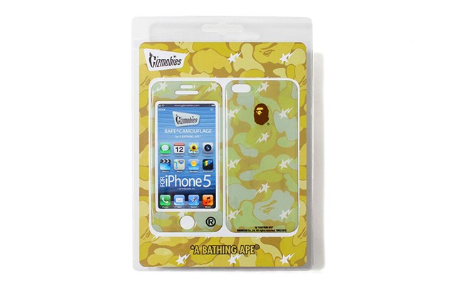 A Bathing Ape x Gizmobies 限量iPhone 5保護貼