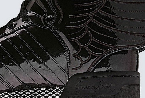 Jeremy Scott x adidas Originals JS Wings 2.0 Black Patent 新作登場