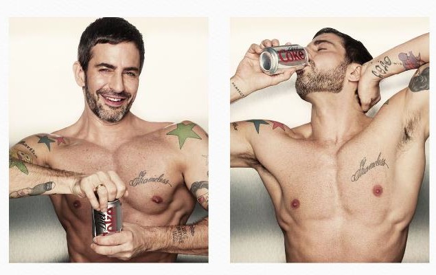 Marc Jacobs 擔任 Diet Coke / Coca Cola Light 2013年品牌創意總監