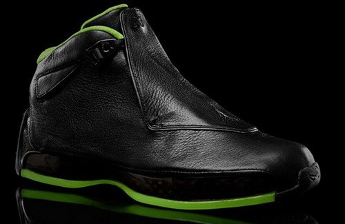 Air Jordan XVIII Black/Neon Green 驚豔揭貌